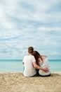 lovers at the beach